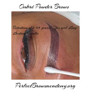 Eyebrow Tattoo result by Perfectbrows Beauty Bar in Dayton, OH