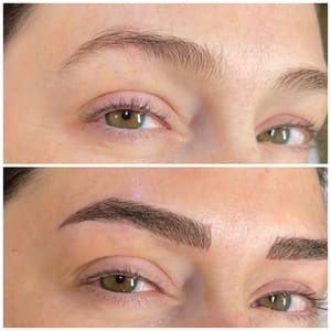 Eyebrow Tattoo result by Perfected Beauty in Arlington, VA