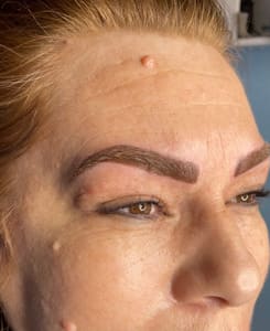 Eyebrow Tattoo result by Perfected Beauty in Arlington, VA