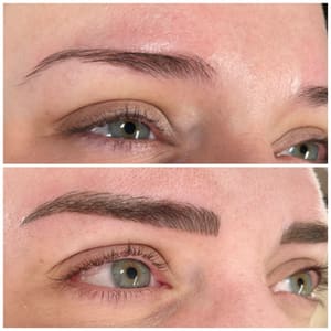 Eyebrow Tattoo result by Perfected Beauty in Arlington, VA