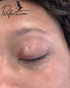 Eyebrow Tattoo result by Perfection Permanent Makeup in Bethesda, MD