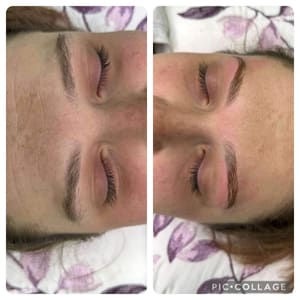 Eyebrow Tattoo result by Peridot Studio in Lubbock, TX