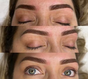 Eyebrow Tattoo result by Perla Sierra Beauty in Mcallen, TX