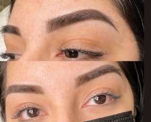 Eyebrow Tattoo result by Perla Sierra Beauty in Mcallen, TX