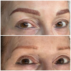 Eyebrow Tattoo result by Perma Beauty Studio in Miami, FL