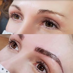 Eyebrow Tattoo result by Perma Cosmetics in Kennebunk, ME