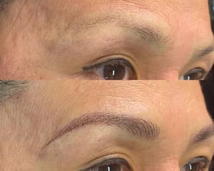 Eyebrow Tattoo result by Perma Luxe Beauty in San Francisco, CA