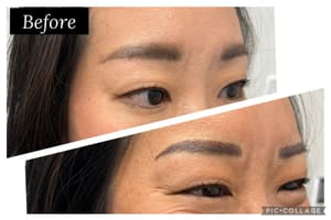 Eyebrow Tattoo result by Perma Makeup Beautique in San Jose, CA
