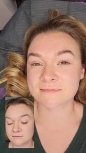 Eyebrow Tattoo result by PermaBeauD Cosmetic Tattoo & PBD Scalp Micropigmentation in Richmond, VA
