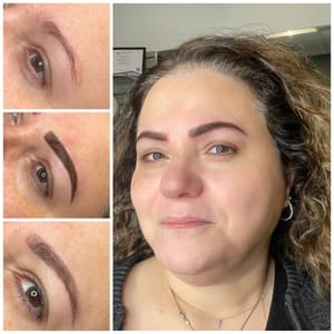 Eyebrow Tattoo result by PermaBeauty by GG in West Bloomfield Township, MI