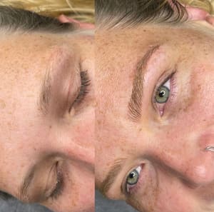 Eyebrow Tattoo result by Permabeauty LLC in Falls Church, VA