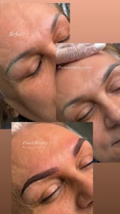 Eyebrow Tattoo result by Permabeauty LLC in Falls Church, VA