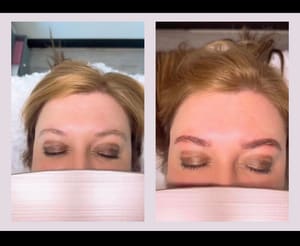 Eyebrow Tattoo result by PermaDream By Brooklynn in Grand Rapids, MI