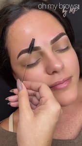 Eyebrow Tattoo result by Permaesthetics Studio + Academy in Miami, FL