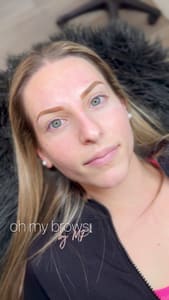 Eyebrow Tattoo result by Permaesthetics Studio + Academy in Miami, FL
