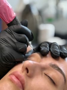 Eyebrow Tattoo result by Permaluxe Studio in Hallandale Beach, FL
