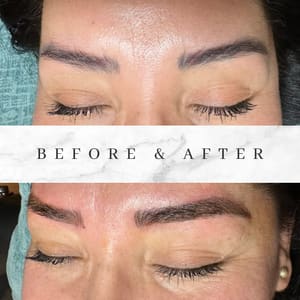 Eyebrow Tattoo result by Permanence By Jasmine in Houston, TX