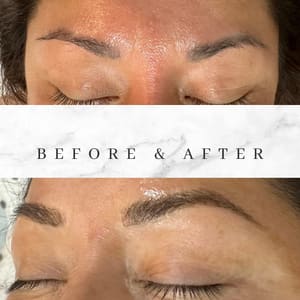 Eyebrow Tattoo result by Permanence By Jasmine in Houston, TX