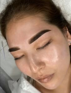 Eyebrow Tattoo result by Permanent Artist Studio in Staten Island, NY