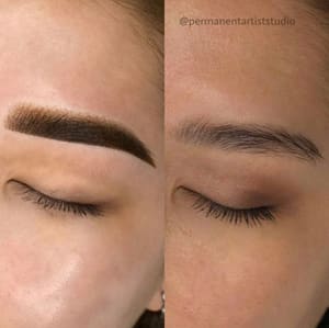 Eyebrow Tattoo result by Permanent Artist Studio in Staten Island, NY