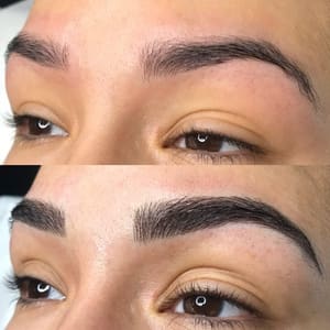 Eyebrow Tattoo result by Permanent Beauty By Diana in White Plains, NY