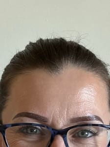 Eyebrow Tattoo result by Permanent Beauty By Diana in White Plains, NY