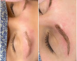 Eyebrow Tattoo result by Permanent Beauty by Kelly in Buffalo, NY