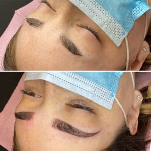 Eyebrow Tattoo result by Permanent Beauty by Kelly in Buffalo, NY