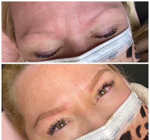 Eyebrow Tattoo result by Permanent Beauty by Kelly in Buffalo, NY