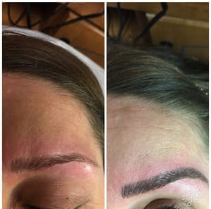 Eyebrow Tattoo result by Permanent beauty by Lamia in El Cajon, CA