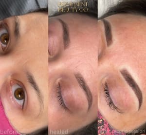 Eyebrow Tattoo result by Permanent Beauty Co. in Las Vegas, NV