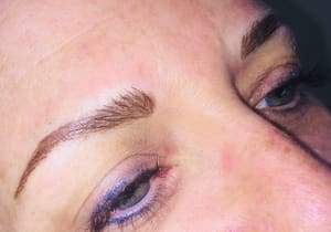 Eyebrow Tattoo result by Permanent Beauty in Clayton, NC