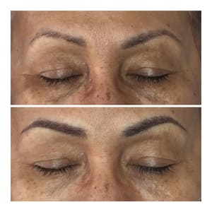 Eyebrow Tattoo result by Permanent Beauty in Harlingen, TX