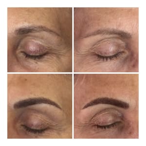 Eyebrow Tattoo result by Permanent Beauty in Harlingen, TX