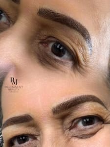 Eyebrow Tattoo result by Permanent Beauty Studio in Elizabeth, NJ