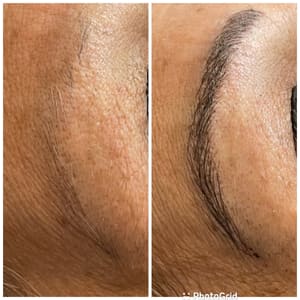 Eyebrow Tattoo result by Permanent Bella in Provo, UT