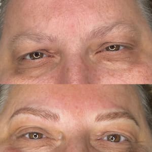 Eyebrow Tattoo result by Permanent Brows in West Chester Township, OH