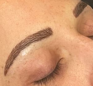 Eyebrow Tattoo result by Permanent Cosmetic Makeup and Medical Tattoo Clinic in Oak Brook, IL