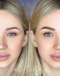 Eyebrow Tattoo result by Permanent Cosmetics BeautiQ Studio & Academy in Alpharetta, GA