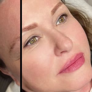 Eyebrow Tattoo result by Permanent Cosmetics by Alaina in Tustin, CA