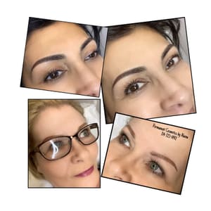 Eyebrow Tattoo result by Permanent Cosmetics by Alaina in Tustin, CA