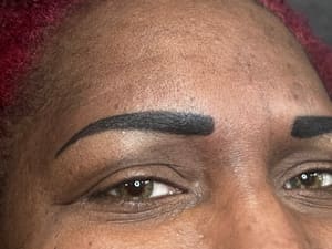 Eyebrow Tattoo result by Permanent Cosmetics by Amy / Skin City in Somers Point, NJ