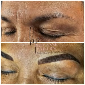 Eyebrow Tattoo result by Permanent Cosmetics By Bree C.M.M in Oklahoma City, OK