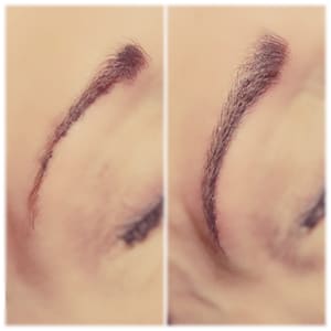 Eyebrow Tattoo result by Permanent Cosmetics By Janene Beeman in Vancouver, WA