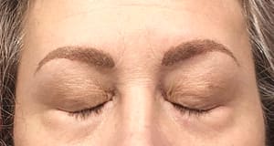 Eyebrow Tattoo result by Permanent Cosmetics By Lori in Scarborough, ME
