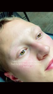 Eyebrow Tattoo result by Permanent Cosmetics by Lyndi McMullen in Appleton, WI
