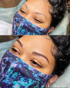 Eyebrow Tattoo result by Permanent Cosmetics by Maria Sokolova in Virginia Beach, VA