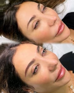 Eyebrow Tattoo result by Permanent Cosmetics by Maria Sokolova in Virginia Beach, VA
