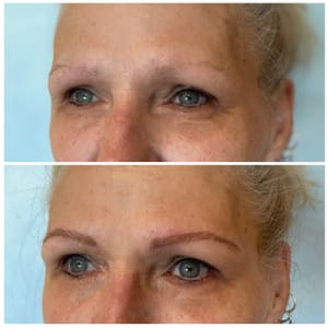 Eyebrow Tattoo result by Permanent Cosmetics Center of Montana in Bozeman, MT