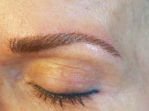 Eyebrow Tattoo result by Permanent Cosmetics in New Richmond, WI